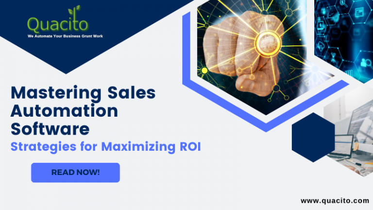 Mastering Sales Automation Software Strategies For Maximizing ROI