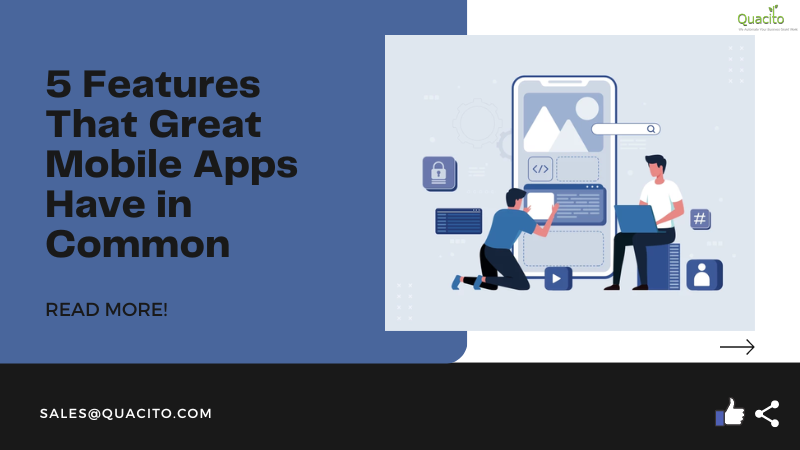 Features That Mindblowing Mobile Applications Have in Common